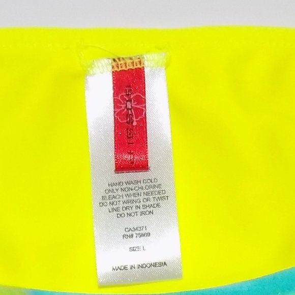 Gossip Mix Tape Reversible Bikini Bottom Sz L NWT - Picture 3 of 4